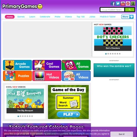 games  primarygames pearltrees