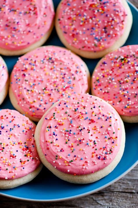 pink sugar cookies sugar cookie frosting sugar cookies recipe cream