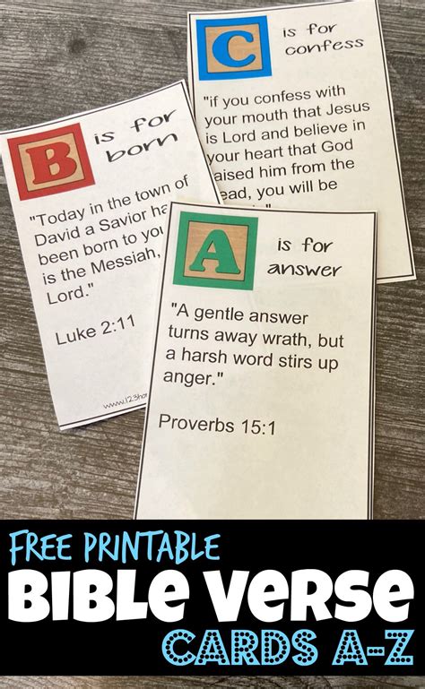 bible verses  families  memorize  printable verse cards