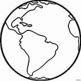 Globe Coloring Pages Earth Wecoloringpage Printable Getcolorings Color Wonderful Drawing sketch template