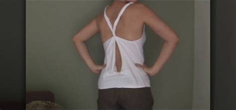 How To Upcycle An Old T Shirt Into A Sexy Halter Top Sewing