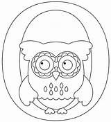 Owl Coloring Aa Pages sketch template