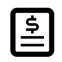credit note icons   vector icons noun project