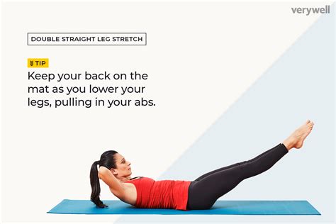 double straight leg lifts  pilates