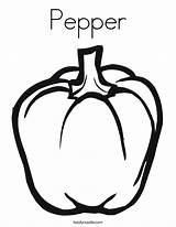 Coloring Pepper Favorites Login Add sketch template