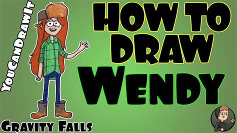 How To Draw Wendy From Gravity Falls Youcandrawit ツ 1080p