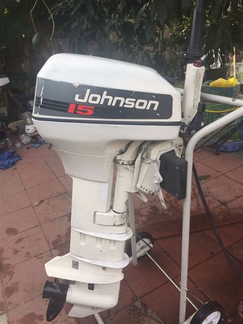 outboard motor johnson  hp working condition  sale  westminster ca offerup
