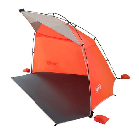 skyshade compact large portable beach shade tiger lily coleman