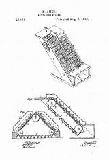 Nathan Ames Escalator Stairs Tangga Inventor Revolving Penemu Eskalator Invented Berjalan Jesse Patented 1859 Smithsonianmag sketch template
