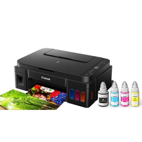 canon pixma g3010 refillable ink tank wireless all in one printer