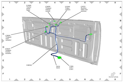 ford tailgate camera wiring diagram dreferenz blog