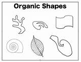 Organic Shapes Shape Geometric Drawing Lines Natural Elements Example Look Matisse Grade Drawings Line Poster Handouts Education Classroom Freeform Visual sketch template