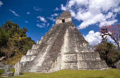 tikal mayan city   towering pyramids part  travel