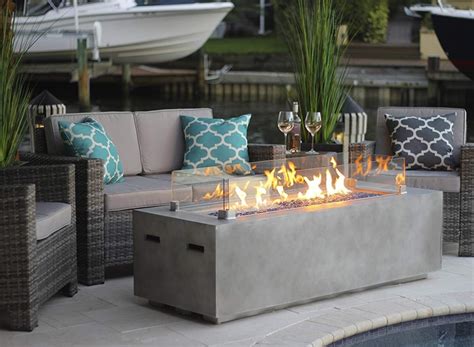 10 Concrete Fire Pit Tables That You Can Buy Right Now