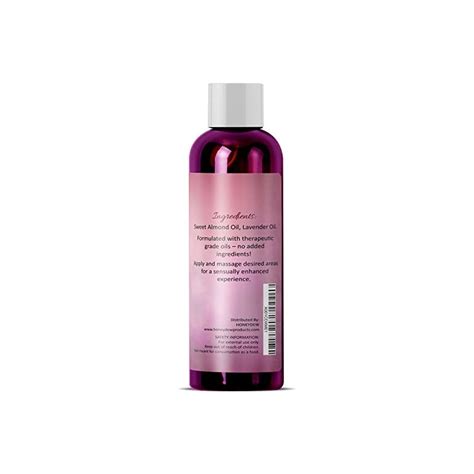 Lavender Sensual Massage Oil For Couples Enticing Moisturizing Body