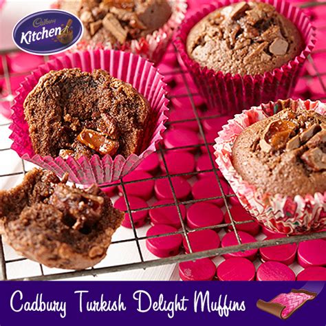 Cadbury Turkish Delight Muffins Recipe Cadbury Recipes