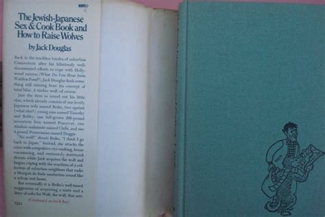 the jewish japanese sex and cook book and how to raise wolves man of many