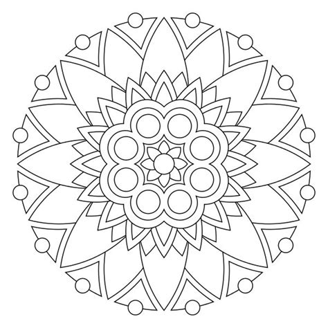 pages  color images  pinterest mandala coloring print