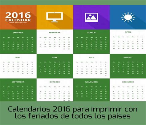 calendarios   imprimir  los feriados de cada pais recursos gratis en internet