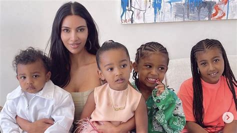 Kim Kardashian Ses Enfants Savent Ils Ce Quil Se Passe E Closer