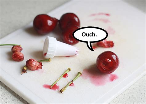 The Easiest Way To Pit A Cherry Without A Pitter