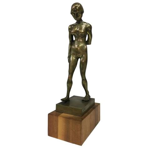 Karpel Bronze Of Standing Nude For Sale At 1stdibs