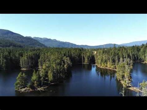 parrot anafi  canoe trip bc youtube