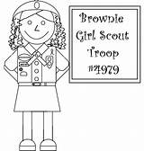 Coloring Scout Pages Brownies Clipart Brownie Activity Coloringhome Printable Books Clip Library Template Popular sketch template