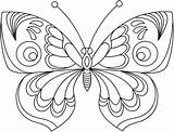 Coloring Butterfly Pages за пеперуда оцветяване картинка Drawing Mandala sketch template