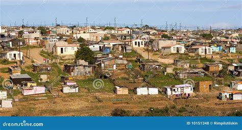 informal settlement south africa royalty  stock  image