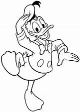 Coloring Pages Dance Shoes Donald Duck Cliparts Computer Designs Use sketch template