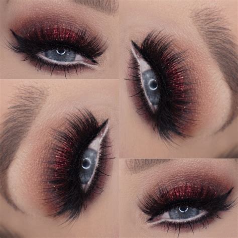 makeup tutorial smokey eyes glitter dismakeup