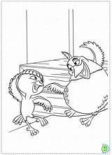 Rio Dinokids Coloring Pages Close Choose Board Movie sketch template