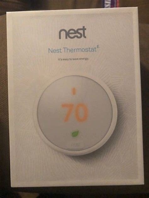 nest programmable smart home thermostat  wifi app controlledwhite  sealed home