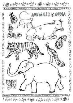 indian animals ideas indian animals coloring pages elephant