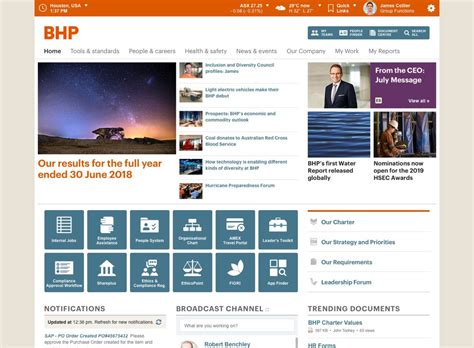 modern intranet   intranet features   examples