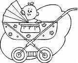Kinderwagen Ausmalen Wagen Ausmalbild sketch template