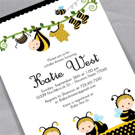 bee invitation