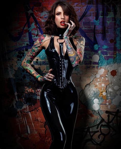 latex and ink inked girls hot tattoos girl tattoos pastel goth fashion