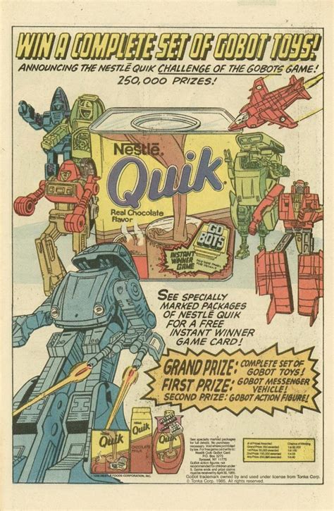 nestle quik ad featuring  gobots  colorful ad flickr
