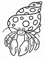 Crab Hermit Coloring House Pages Drawing Cute Crafts Printable Eric Kids Carle Baby Unicorn Colouring Crabs Boyfriend Activity Fish Animal sketch template
