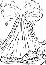 Vulkan Ausmalbild Malvorlage Malvorlagen Coloring Dinosaurier Kostenlos Volcano Ausmalen Vulkane Zug Lava Ausdrucken Jonalu Urlaub Volcan Kinderbilder Drucken Zeichnung Drucker sketch template