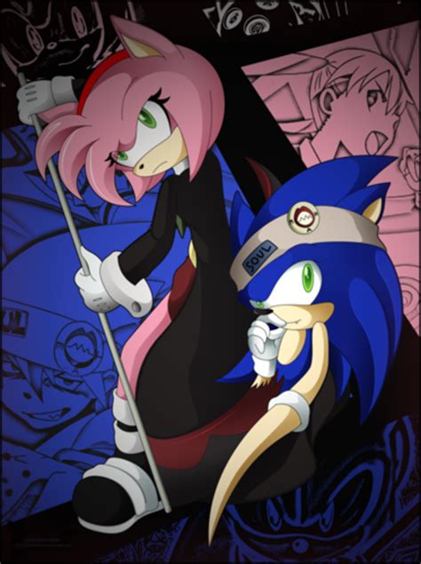 Sonic And Amy Images Sonamy Soul Eater Hd Wallpaper And