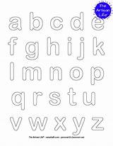 Coloring Alphabet Lowercase Pages Letters Letter Color Abcs Poster Natashalh sketch template