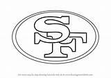 49ers Draw sketch template