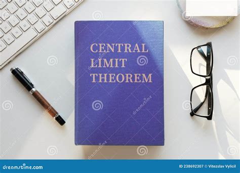 illustration   book  central limit theorem stock image image
