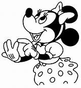 Minnie Mouse Colorear Para Coloring Count Pages Disney Libro La Páginas Originales Del Original sketch template
