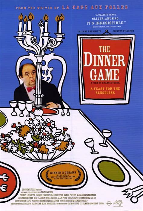 The Dinner Game Le Diner De Cons 1999 Poster 1