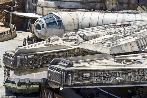 The Life Sized Millennium Falcon Looks Ready For Lift Off In New Photos