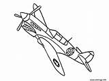 Guerre Avion Drawing Planes Aeroplane Colouring Colorier Outline Shelter Kiddo Fois Imprimé Getdrawings sketch template